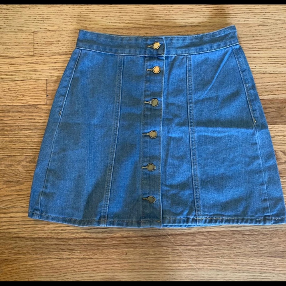 Denim Skirt